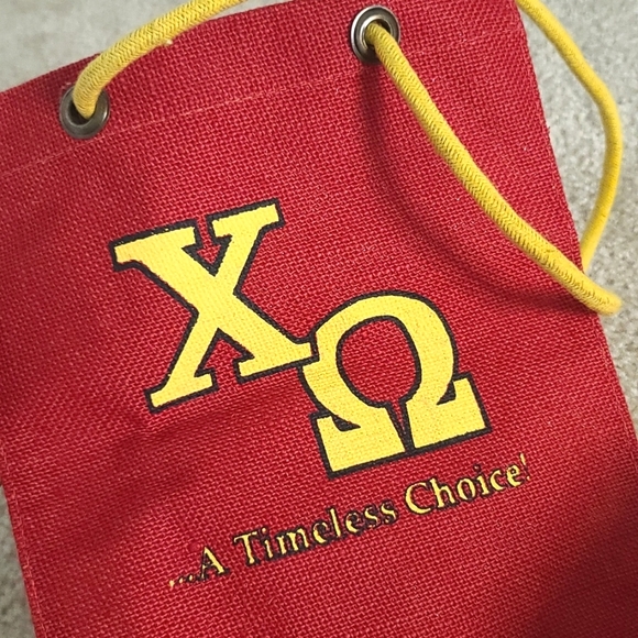 12/3 Chi Omega Mini Tote - Picture 1 of 8